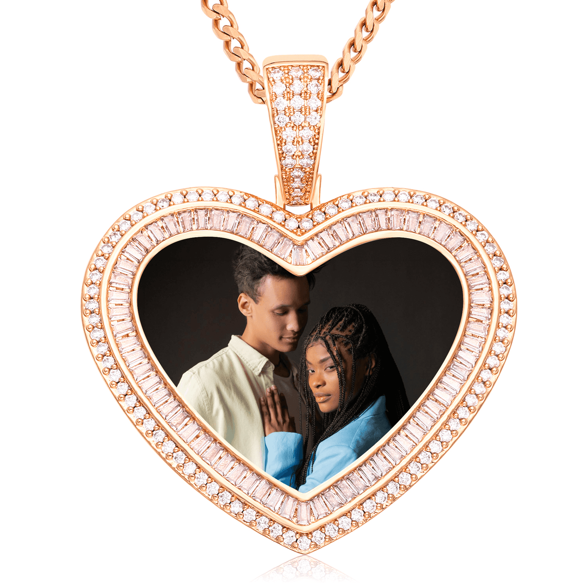 18K Gold Plated Personalized Medallion Necklace for Wife – Romantic Anniversary Gift