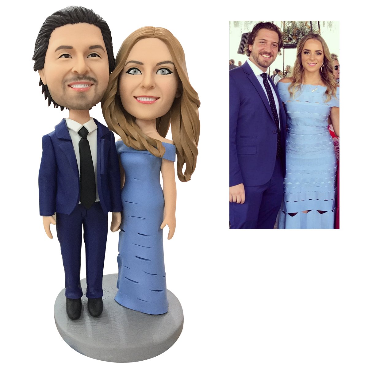 Fully Customizable Two person Custom Bobbleheads