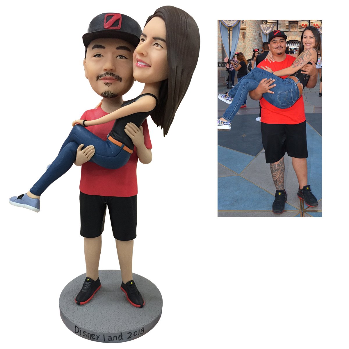 Fully Customizable Two person Custom Bobbleheads