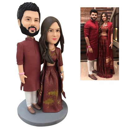 Fully Customizable Two person Custom Bobbleheads