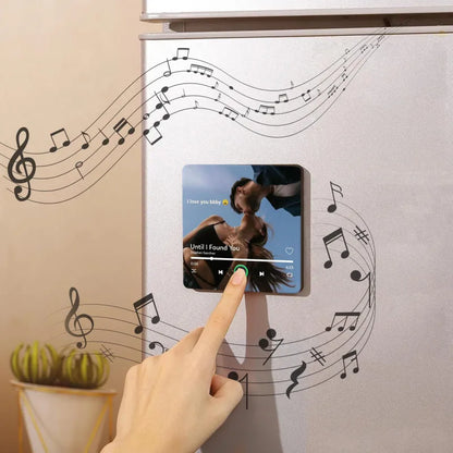 Personalized FridgeBeats Frameless 4.0 Custom Photo & Text Music Fridge Magnet For Valentines Gift