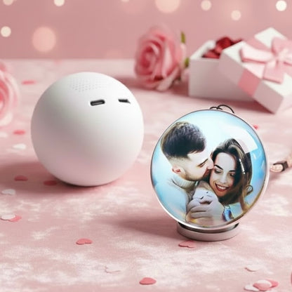 Glass Video Globe – Playable Video Gift Sphere Gift for Valentine’s Day or Christmas