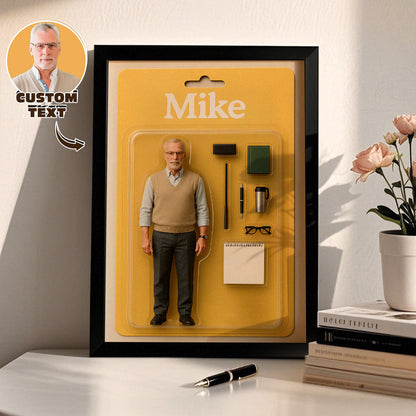 Personalized Full Body Figure Portraits Photo Frame Decorations Flat Printed Image in Reality