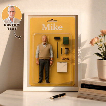 Personalized Full Body Figure Portraits Photo Frame Decorations Flat Printed Image in Reality