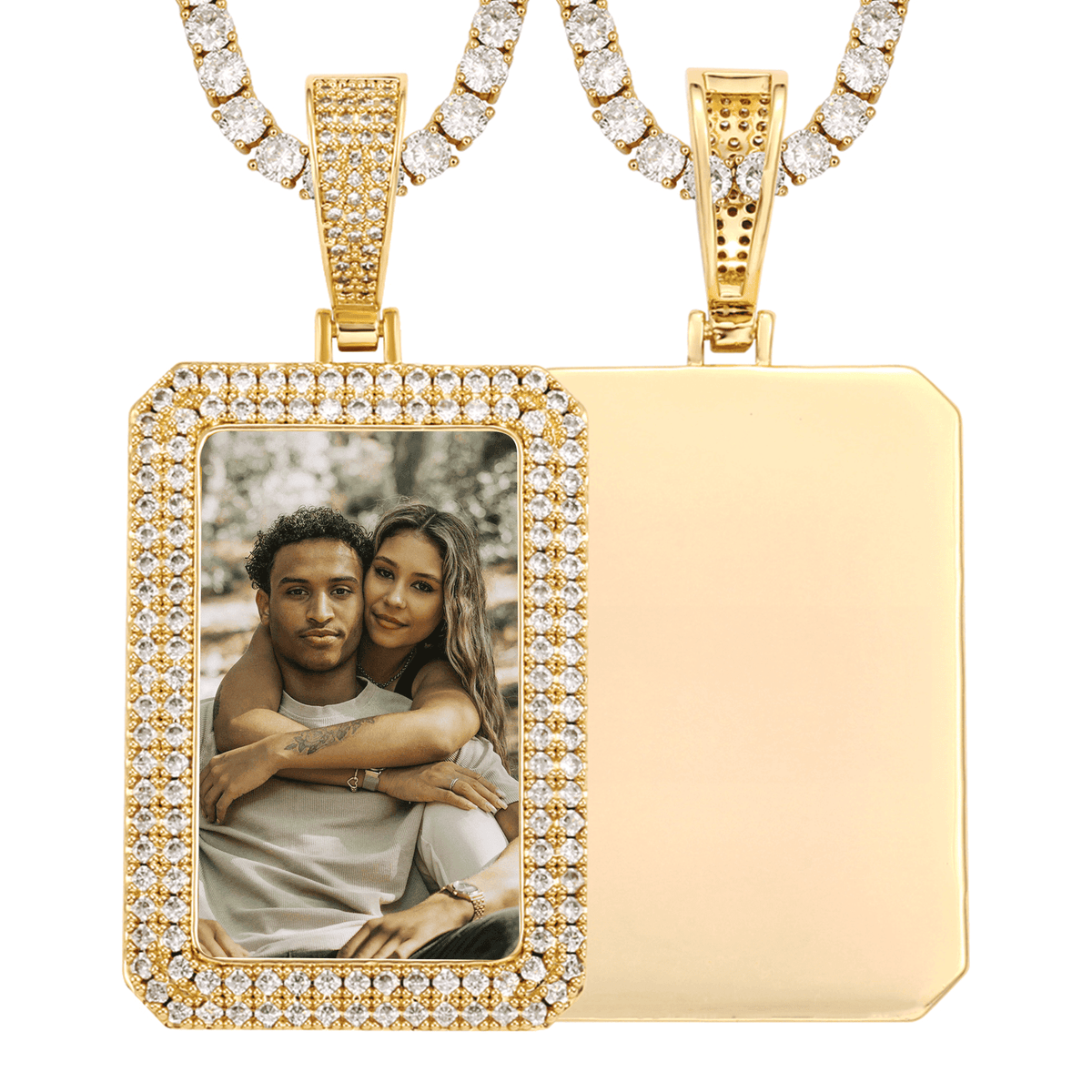 Custom Large Picture Pendant – A Meaningful Photo Necklace Gift