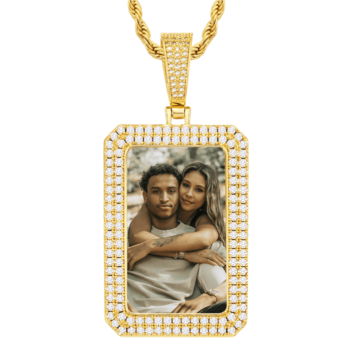 Custom Large Picture Pendant – A Meaningful Photo Necklace Gift