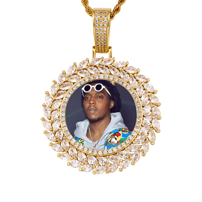 Custom Oval Photo Pendant - Streetwear Necklace For Main Character Energy
