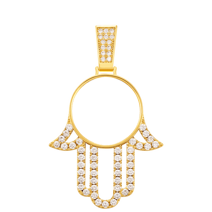 Custom Photo Pendant Chain – Bold Hip-Hop Drip Necklace for Men