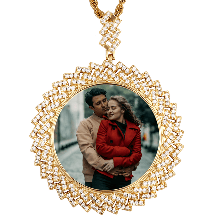 Custom Picture Pendant Gift- For Someone Who Lights Your Life