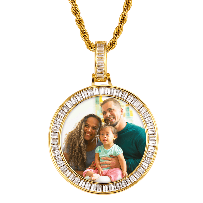 Custom Picture Pendant – Gift for Newly Married Couple