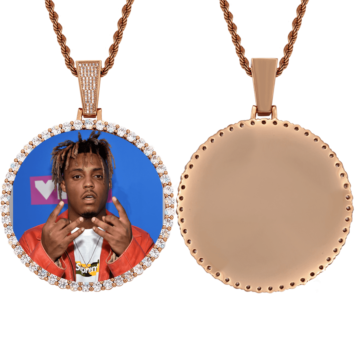 Custom Rapper Memorial Picture Pendant - Nipsey Hussle Hip Hop Picture Pendant