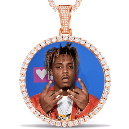 Custom Rapper Memorial Picture Pendant - Nipsey Hussle Hip Hop Picture Pendant