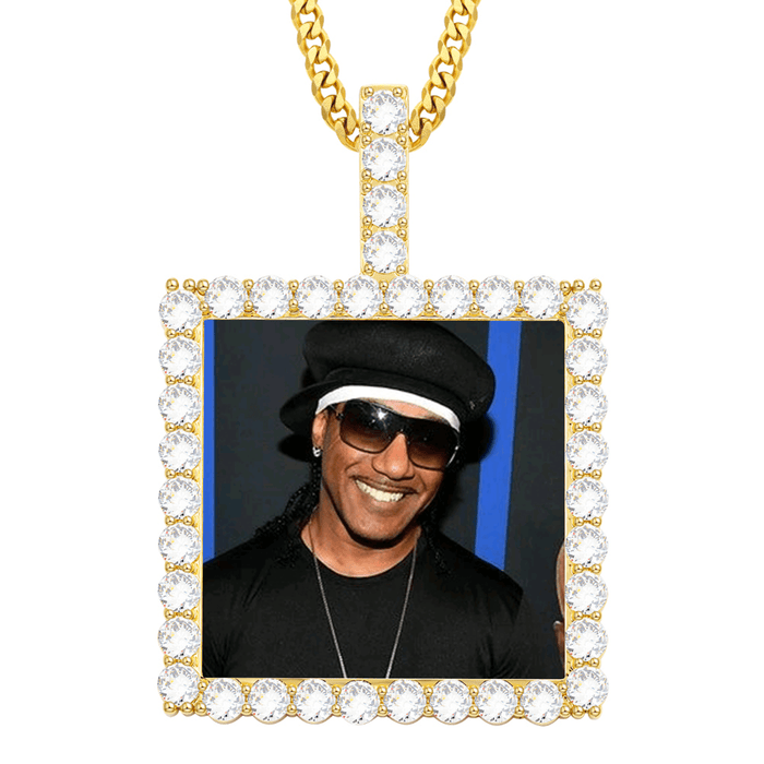 Hip-Hop Jewelry with Picture – Bold Custom Pendant Gift