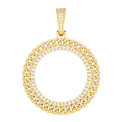 Personalized Hip-Hop Necklace – Photo Pendant Necklace for Him