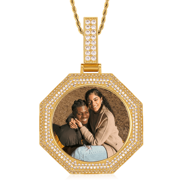 Personalized Memorial Photo Necklace for Someone You’ll Never Forget