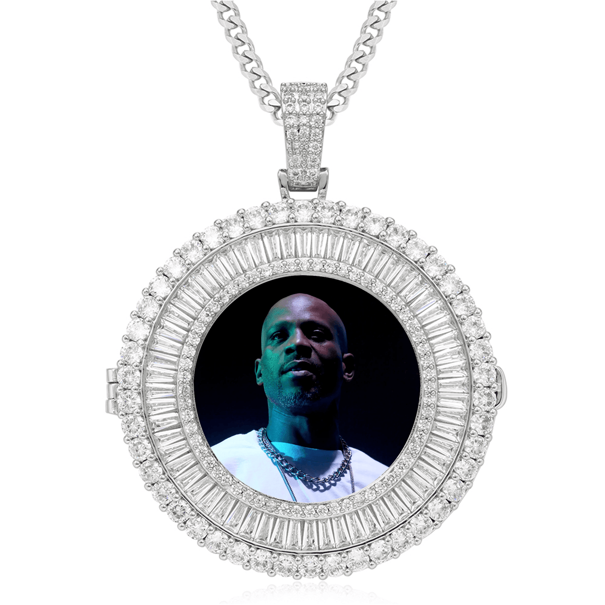 Personalized Picture Necklace for Men – Hip-Hop Pendant with Personal Meaning
