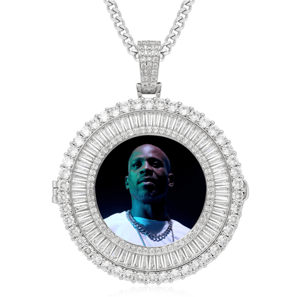 Personalized Picture Necklace for Men – Hip-Hop Pendant with Personal Meaning