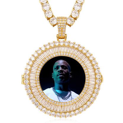 Personalized Picture Necklace for Men – Hip-Hop Pendant with Personal Meaning