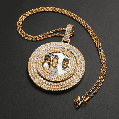 Photo Necklace With Picture For Wife 