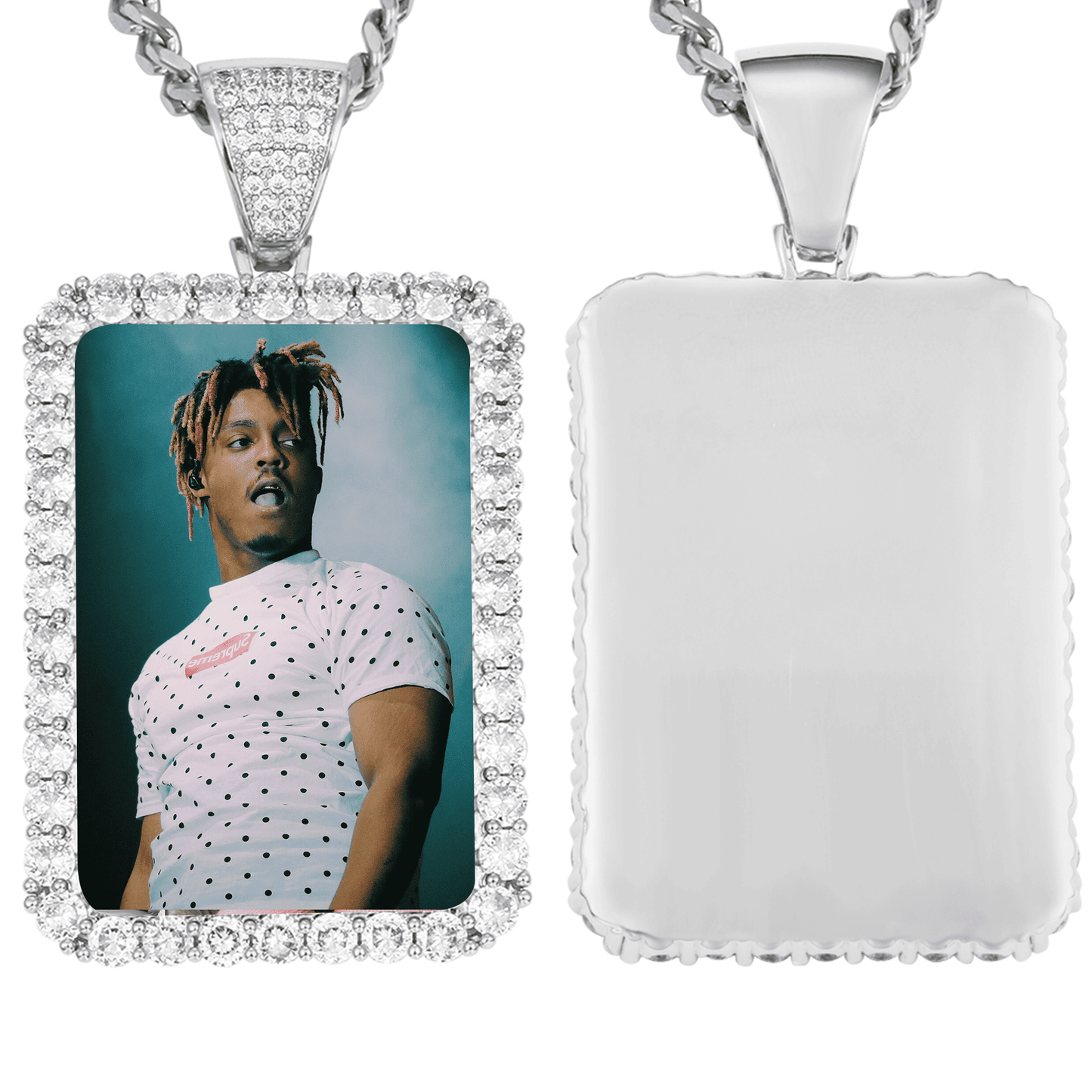Picture Necklace For Men - Custom Picture Pendant For Everyday Drip