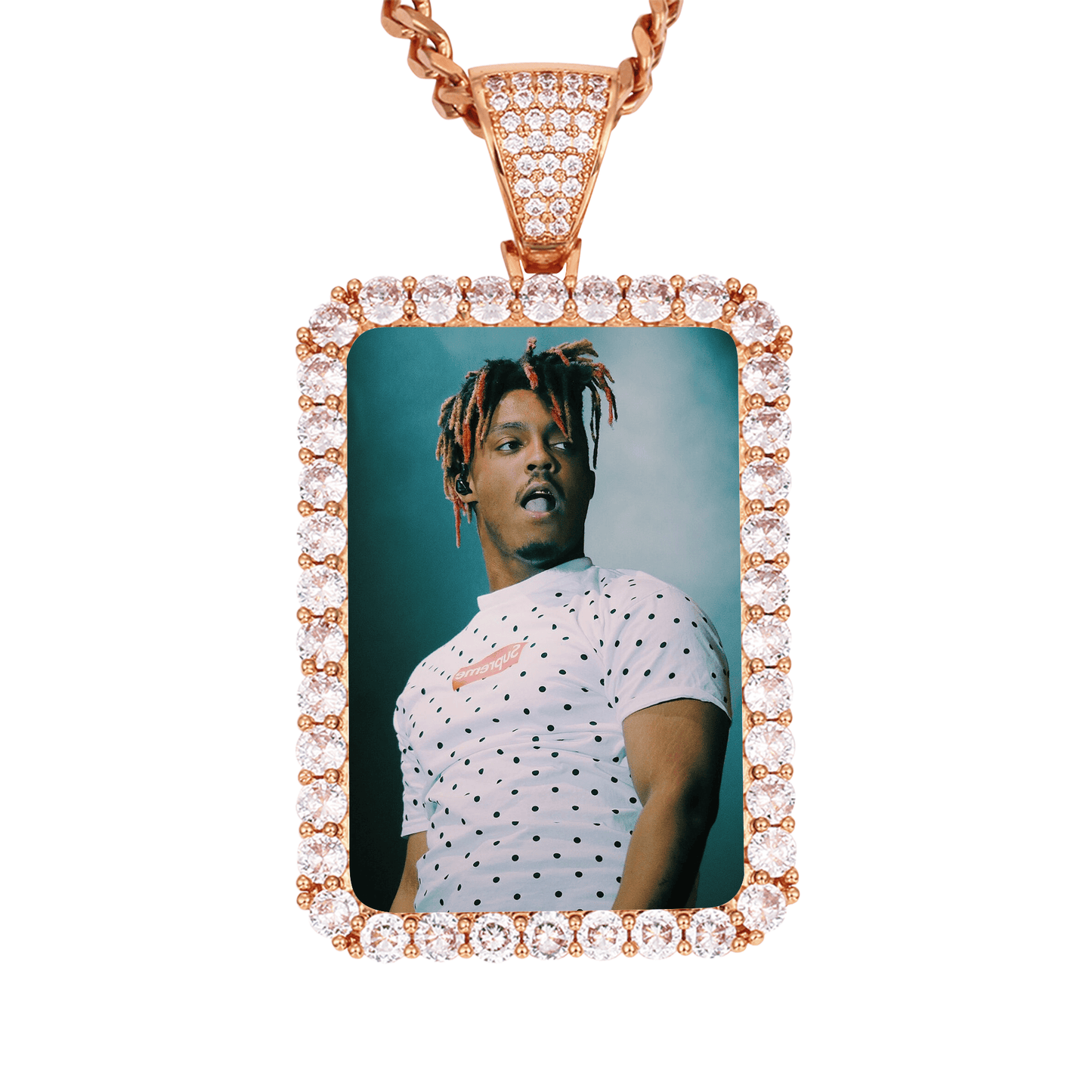 Picture Necklace For Men - Custom Picture Pendant For Everyday Drip