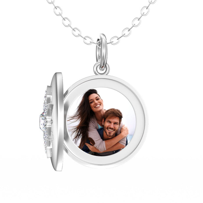 Custom Photo Nacklace Personalized Necklace Gift for Valentines day