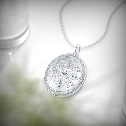 Personalized Photo Necklace Custom Anniversary Gift For Wife