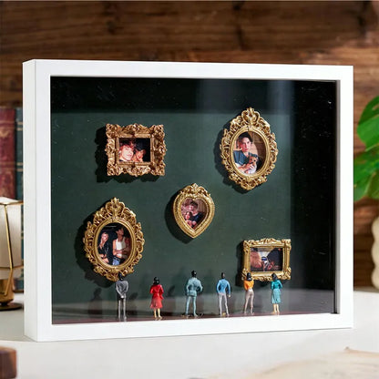Personalized Museum of Us White Frame Couples Gift for Valentine's Day or Anniversary