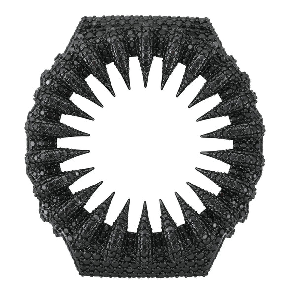 Bear Claw Iced Out Moissanite Silver Watch Case for GA2100 TQW0039