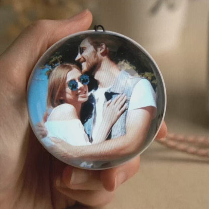Glass Video Globe – Playable Video Gift Sphere Gift for Valentine’s Day or Christmas
