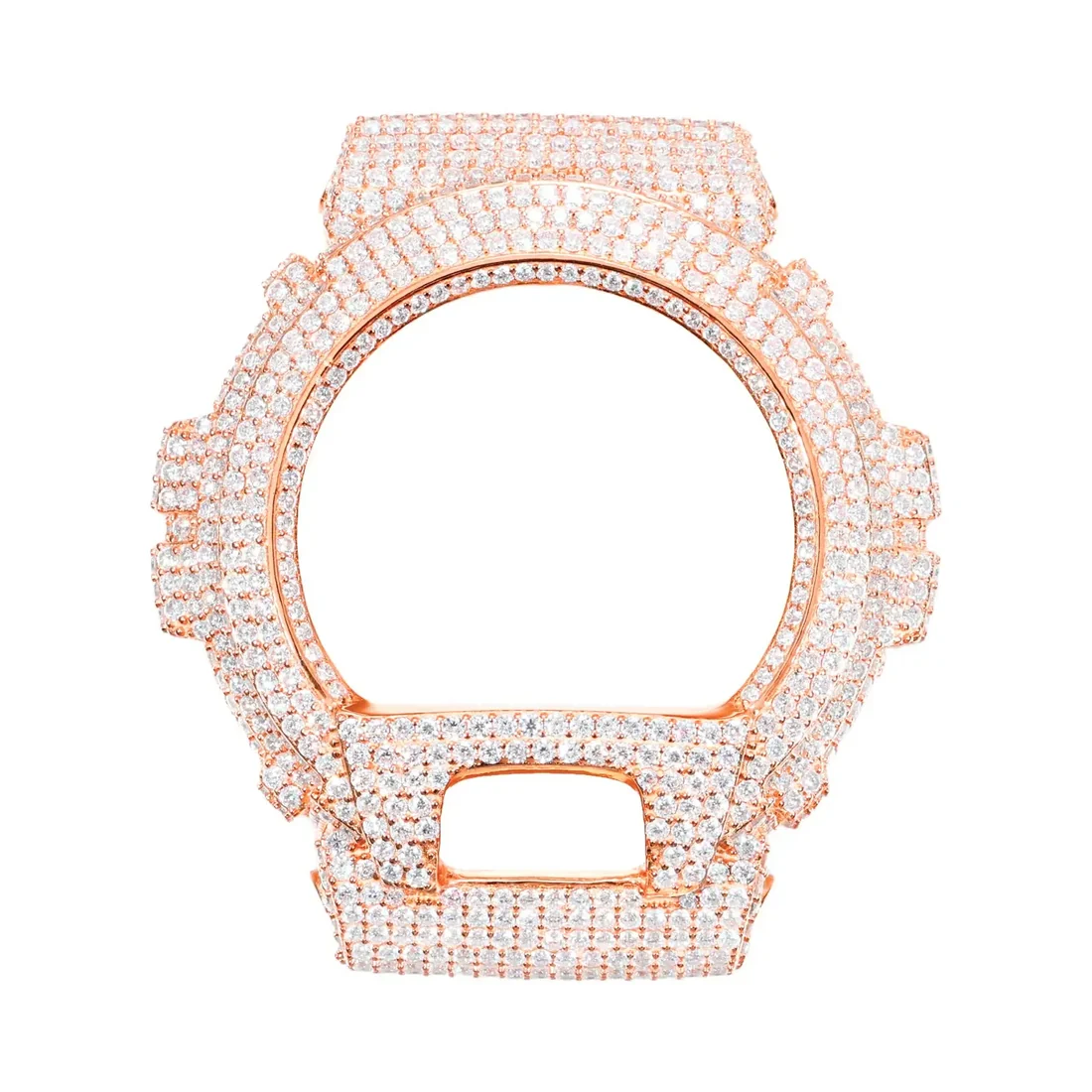 Iced Out Watch Bezel Case Compatible with DW6900 TQW0001